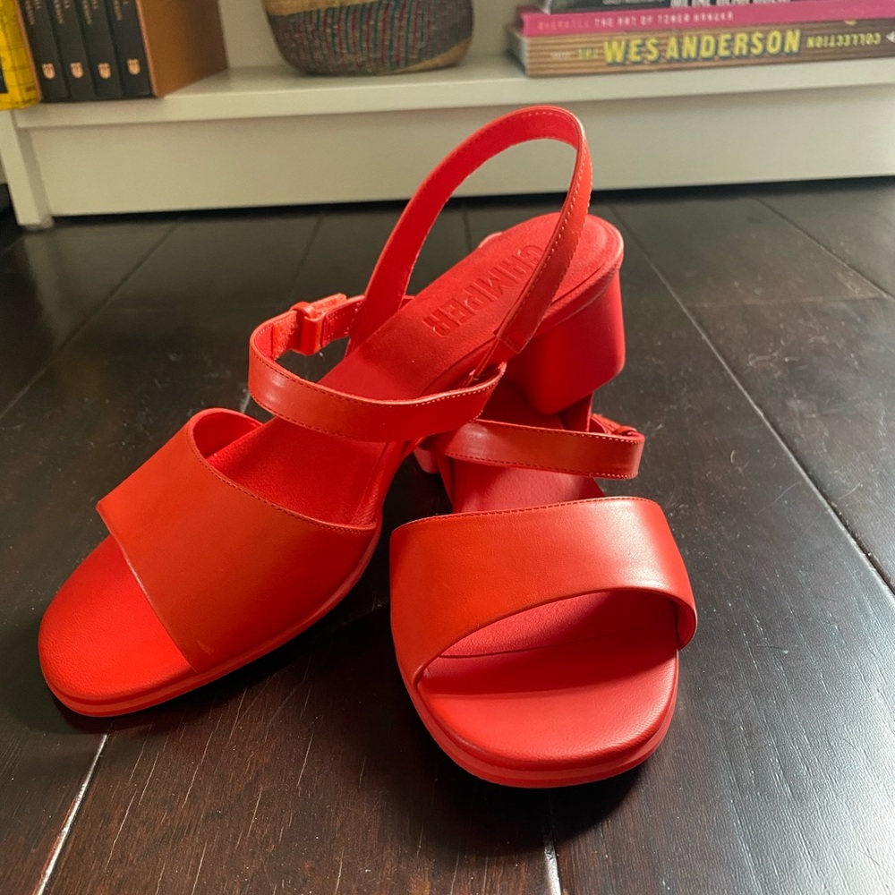 Red Katie Camper Sandals